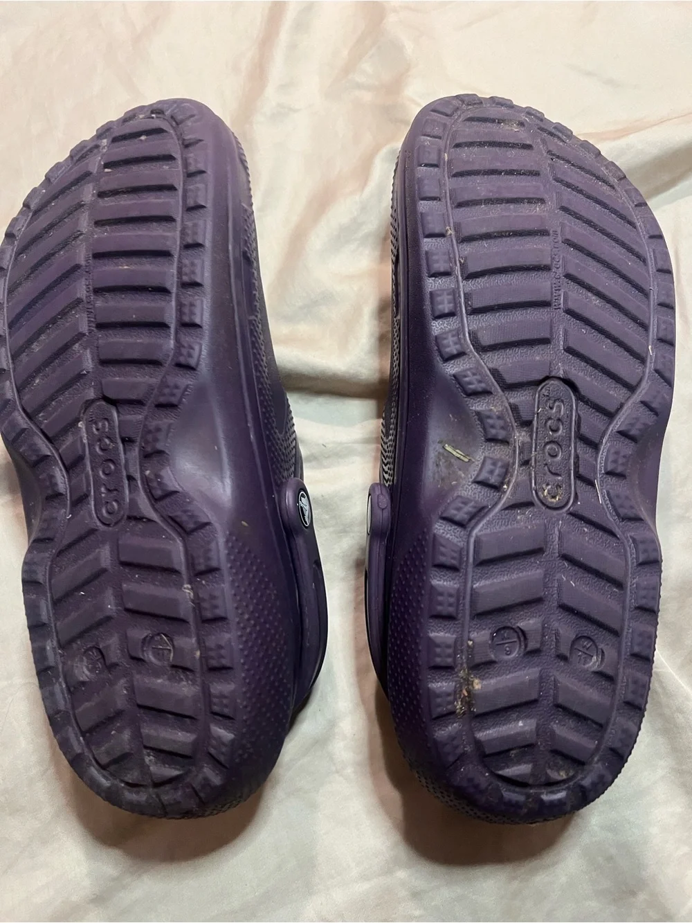 CROCS Classic Lined Clog in Deep Purple
